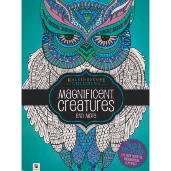 5/$25 - Magnificent Creatures and More Coloring Book - Picture 1 of 3